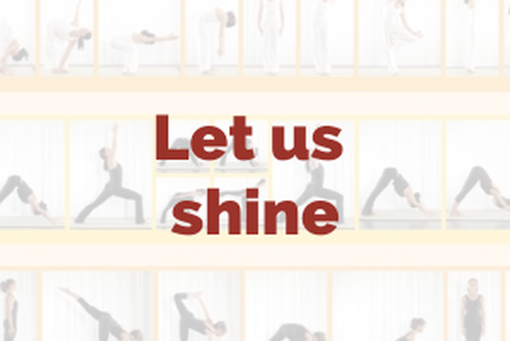 Yoga-on-Video "Let us shine"