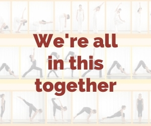 Yoga-on-Video "We're all in this together"