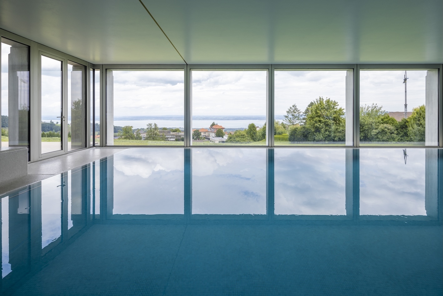 HC Hotel Heiden PoolBlick