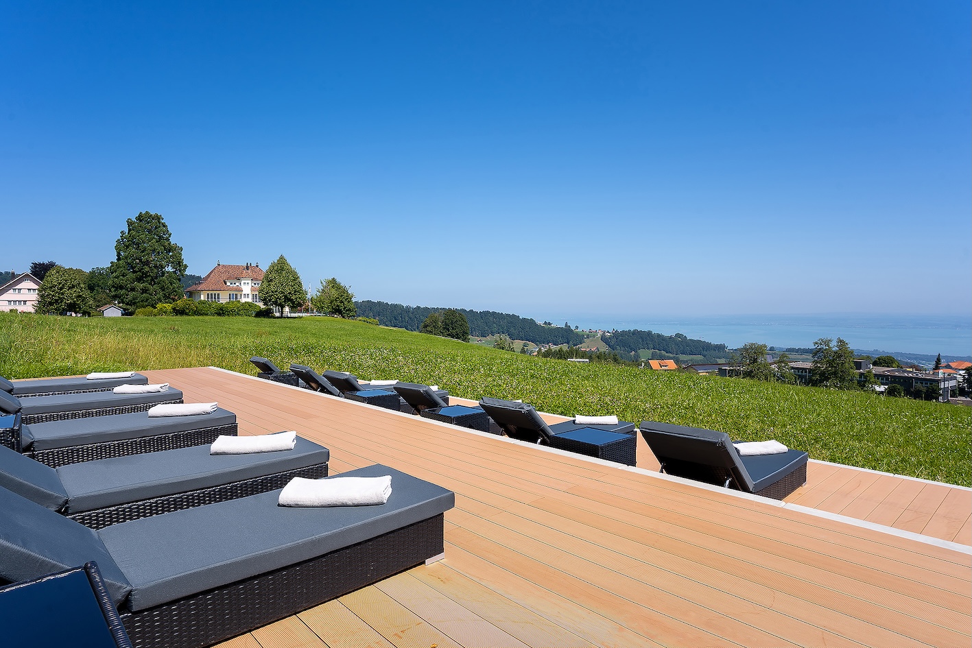 HotelHeiden Chillout draußen
