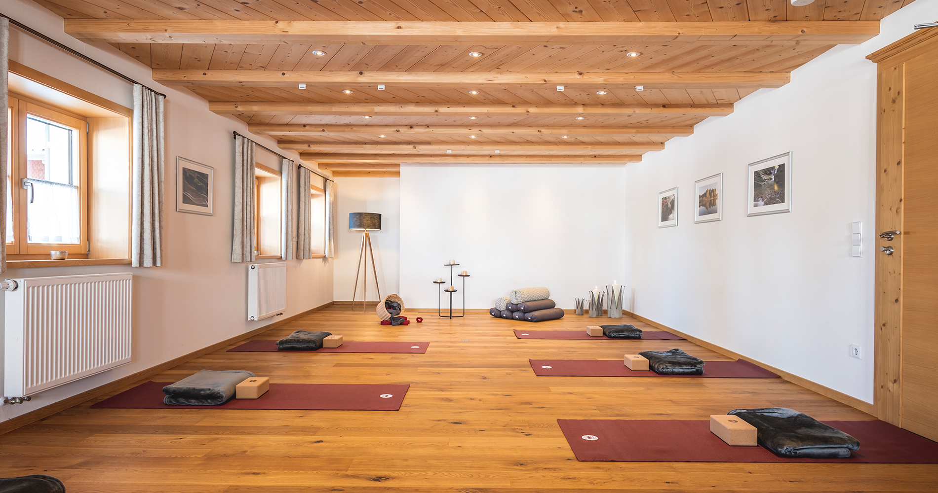 yoga raumleer naturlandhaus krone